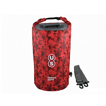 Герметичная сумка OVERBOARD Camo Waterproof Dry Tube (20 л) (красный)