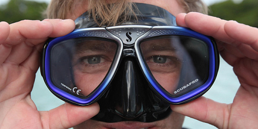 SCUBAPRO Zoom Evo - стильная маска с диоптрическими линзами- DIVERS