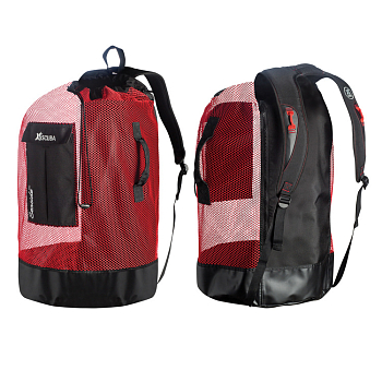 Рюкзак сетчатый XS SCUBA Seaside Elite (красный)
