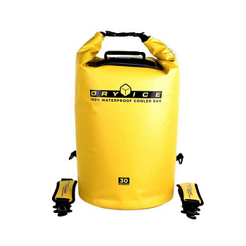 Герметичная сумка-холодильник OVERBOARD Dry Ice Cooler Bag (30л) (желтый)