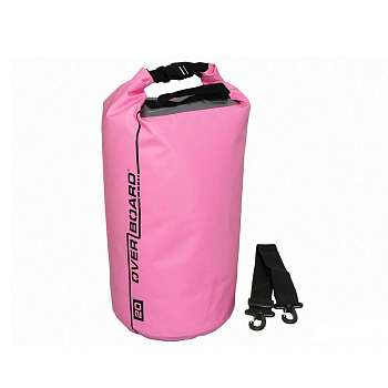 Герметичная сумка OVERBOARD Waterproof Dry Tube Bag (20 л) (розовый)