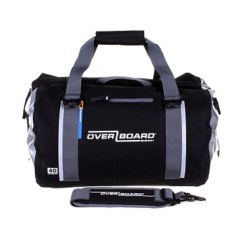 Герметичная сумка OVERBOARD Classic Waterproof Duffel Bag (40 л) (черный)