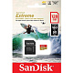 Карта памяти SanDisk Extreme MicroSD 128 Гб