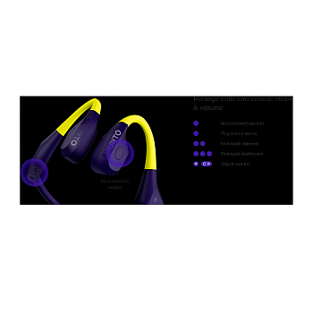 Беспроводные наушники для плавания SUUNTO Aqua