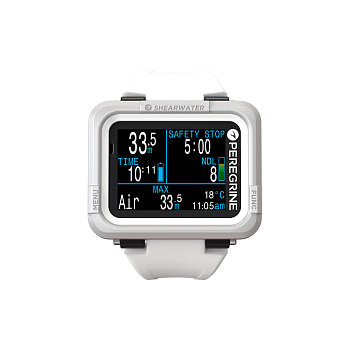 Подводный компьютер SHEARWATER Peregrine Adventure White