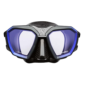 Маска SCUBAPRO D-Mask черный силикон (синий)