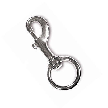 Карабин с поворотным кольцом BEST DIVERS 120 мм