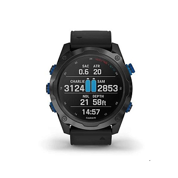 Часы Garmin Descent Mk2i (поддержка трансмиттера)