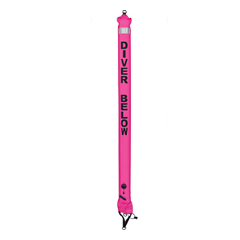 Буй маркерный XS Scuba Smart 183 см, розовый (розовый)