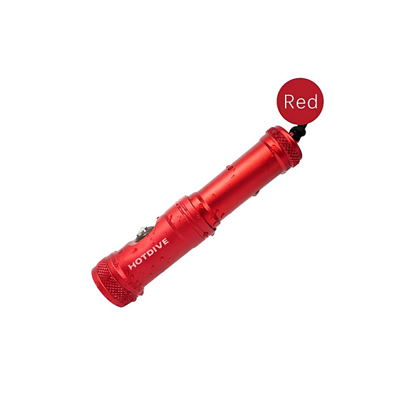 Фонарь HOTDIVE 1200, красный