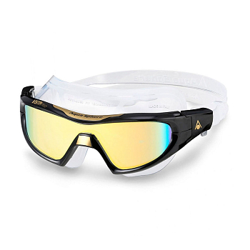 Очки для плавания AQUA SPHERE Vista Pro Titanium, зеркальные линзы (черный)