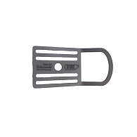 Пластина для Sidemount 5.5 четырехщелевая с ушком +10 мм (титан, 2 мм) Пластина для Sidemount 5.5 четырехщелевая с ушком +10 мм (титан, 2 мм)