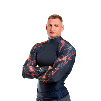 MAKO гидромайка с длинным рукавом Black Edition