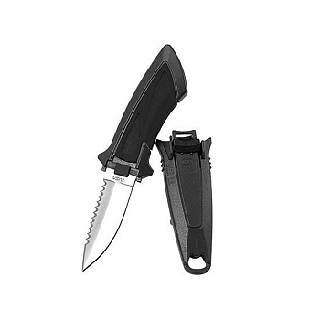 Нож водолазный TUSA Mini (черный)