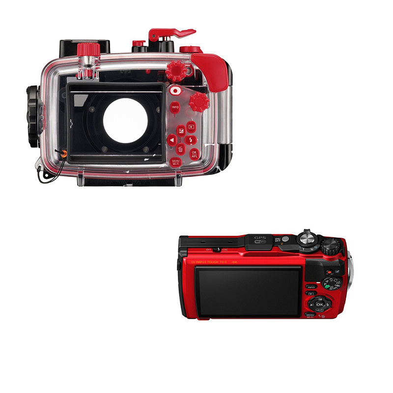 Подводный фотоаппарат Olympus TG-5 + Бокс подводный PT-058 Подводный фотоаппарат Olympus TG-5 + Бокс подводный PT-058