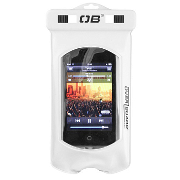 Герметичный чехол OverBoard OB1027 Pro-Sports (для iPhone 6/Galaxy 6S с выводом провода для наушник) (белый)