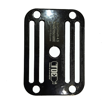 Пластина для Sidemount 4.5 четырехщелевая (алюминий, 3 мм) Пластина для Sidemount 4.5 четырехщелевая (алюминий, 3 мм)