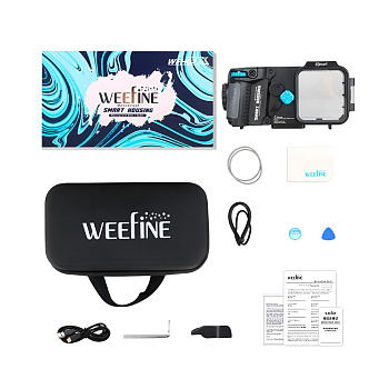 Подводный бокс WEEFINE Smart Housing 7X для телефона, с датчиком давления