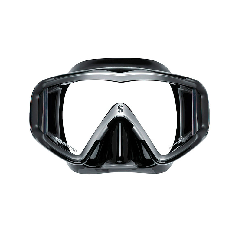 Маска SCUBAPRO Crystal Vu черный силикон Маска SCUBAPRO Crystal Vu черный силикон