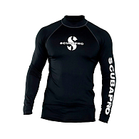 Футболка лайкра SCUBAPRO Rash Guard Black UPF 50 длин. рук, муж.