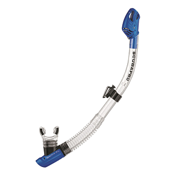 Трубка SCUBAPRO Spectra Dry с верхним клапаном (синий)