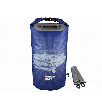 Герметичная сумка OVERBOARD Camo Waterproof Dry Tube (20 л) (синий)