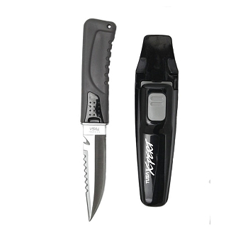 Нож водолазный TUSA X-Pert (черный)
