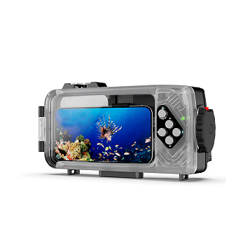 Подводный бокс WEEFINE Smart Housing 7X для телефона, с датчиком давления