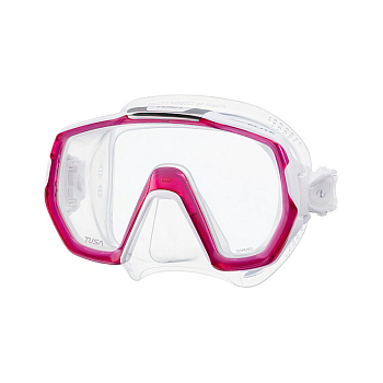 Маска TUSA Freedom Elite прозрачный силикон (фиолетовый)