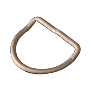 D-кольцо изогнутое 30 градусов (титан)