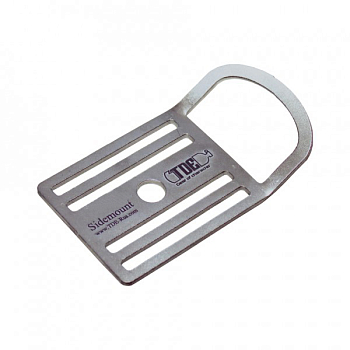 Пластина для Sidemount 5.4 четырехщелевая с ушком (сталь, 2 мм) Пластина для Sidemount 5.4 четырехщелевая с ушком (сталь, 2 мм)